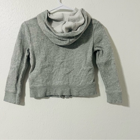 GAP Kids Girls Size Small 6-7 Gray & Pink Jogger Sweatpants Set Full Zip Hoodie - Picture 4 of 15